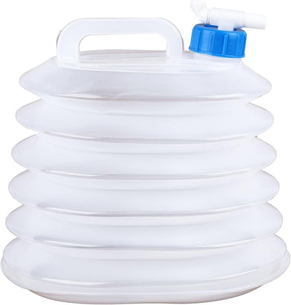 Camping Water Bag - Collapsible Water Bottle - Portable Water Bucket - 10 Liter Capacity - With Tap - Lightweight and Durable - Suitable for Camping, Hiking and Outdoor Adventures - Image 3