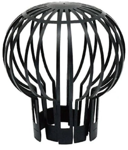 Pack of 4 - Plastic Drain Guards - Prevents drain pipes from becoming clogged by leaves, moss, mud, sludge, silt, balls and other debris. - Image 2