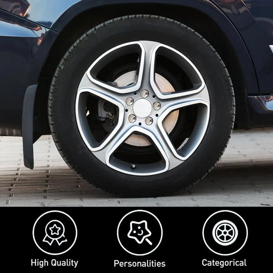 Universal wheel bolt covers (20 pieces) - 17 mm wheel bolt cover - wheel bolt cover - hexagon nut protector - with puller - suitable for all car brands (silver) - Image 2