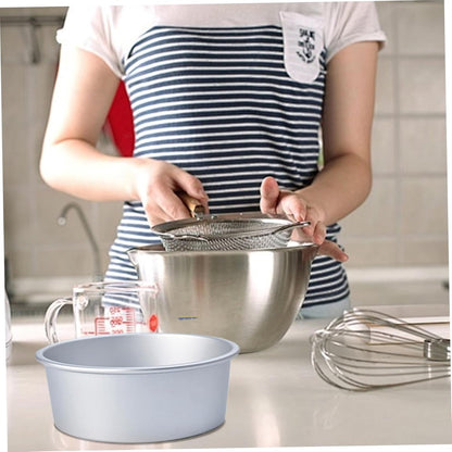 Cake Pans - 2-Piece Set - Round Cake Pans - Non-Stick Baking Pans - Aluminum Baking Pans 15cm and 20cm - Baking Pans with Removable Base - Round Pans - Baking Tools - Image 5