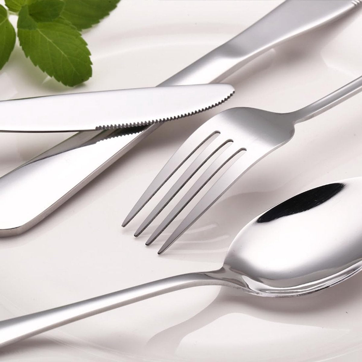 Cutlery Forks - 6 pieces - Stainless steel cutlery forks - Cutlery set - Suitable for Western dishes, desserts and coffee. - Image 4