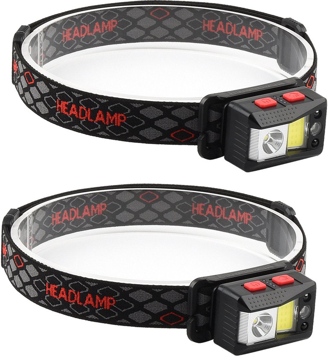 headlamp LED rechargeable - headlight - outdoor bicycle lamp - rechargeable night light - high-intensity LED headlamp - gaze sensor - COB headlamp