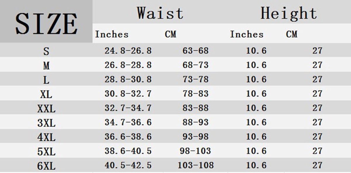 Women Sweat Reducer Training Belt - Sweatband - Waist Trainer - Slimming Belly Band - 3-Row Closure & Breathable Material - Extended Sizes (S to 6XL) - Black, 4XL - Image 5