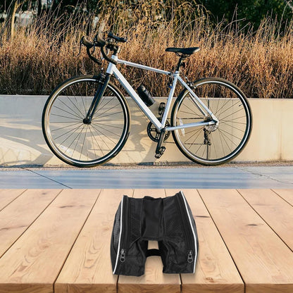 1pc Bike Handlebar Bag, Waterproof Bicycle Frame Handlebar Bag, Cycling Front Top Tube Pouch Pannier, Riding Equipment - Image 7