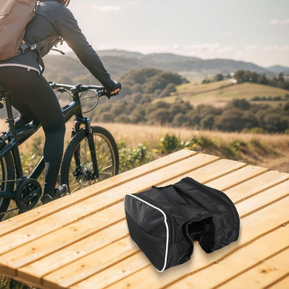 2 artikelen - Fietsstuurtassen - Waterdichte fietsframe-stuurtassen - Fiets bovenbuistassen - Fietsuitrusting - Image 6