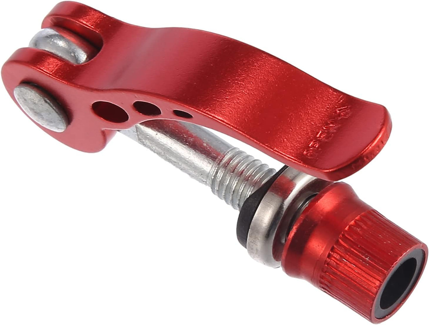 2pcs M6*65mm Aluminium Alloy Bicycle Seat Post Quick Release Pin Seatpost Skewer Bolt Red - Image 3