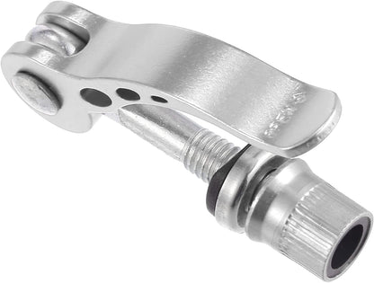 2pcs M6*65mm Aluminium Alloy Bicycle Seat Post Quick Release Pin Seatpost Skewer Bolt Silver Tone - Image 3