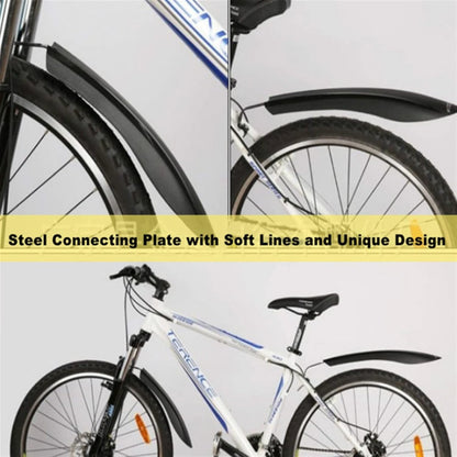 Removable Mudguard Mountain Bike Parts Bicycle Accessories Black-Iron - Image 4