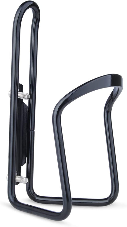 1Pack Lightweight Aluminum Alloy Cycling Bicycle Water Bottle Cage Holder Bracket for Outdoor Activities (Black), Bike Accessories - Image 2