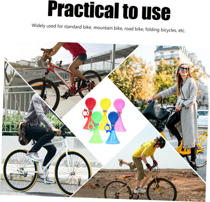 5pcs Bike Bells for Adults Children Portable Bike Bells Bulk Pack Loud Ringtone - Image 2