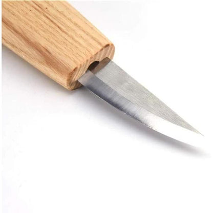 Wood Carving Tool Set - 3-in-1 Wood Carving Set - Includes Hook Chisel, Wood Carving Chisel, and Chopping Chisel - Image 4