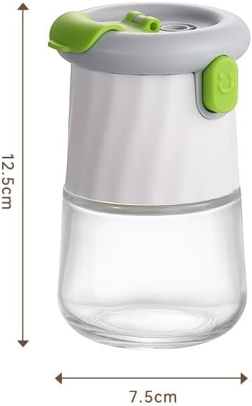 Spice Jars - Storage Containers for Herbs and Spices in the Kitchen - Measuring Cups for Herbs - Household Jars for MSG and Salt - Multifunctional Measuring Cups for Herbs in the Kitchen (White) - Image 4