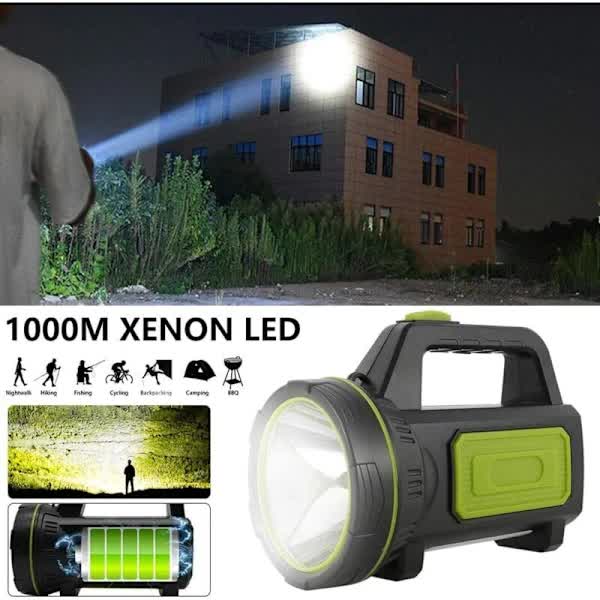 Ultra Powerful LED Flashlight 135000 Lumen USB Rechargeable 6000mAh Waterproof With Side Light for Emergency Hiking Camping Hunting - Image 4