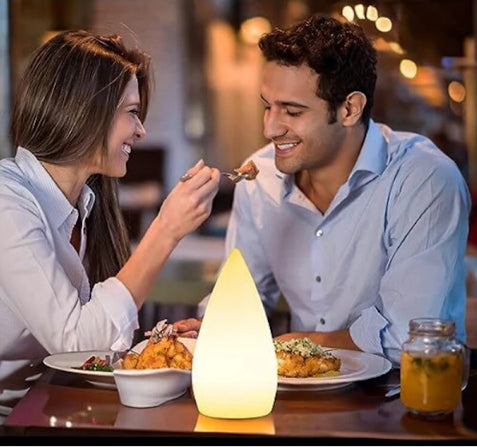 Rechargeable LED Sauna Lamp Wireless Dimmable with Remote Control 16 RGB Colors IP54 Waterproof White Outdoor Table Lamp for Bedside-TL - Image 3