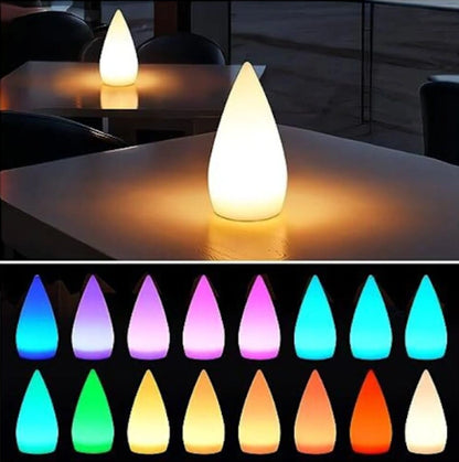 Rechargeable LED Sauna Lamp Wireless Dimmable with Remote Control 16 RGB Colors IP54 Waterproof White Outdoor Table Lamp for Bedside-TL - Image 4