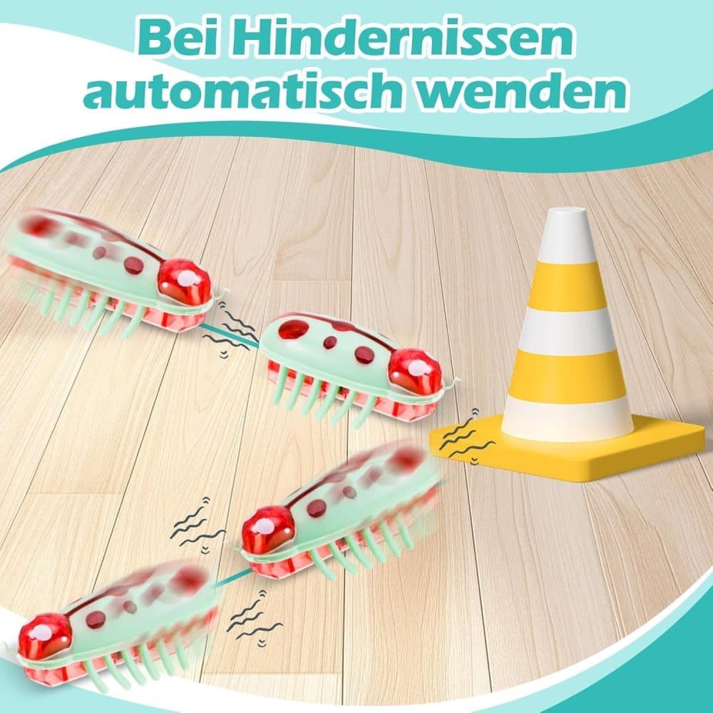 7/4-piece interactive pet toy - electric pet toy, mini beetle, interactive small insect, toy for cat and dog - Image 3