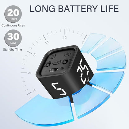 Pomodoro Timer 25/5/10 Min Desk Timer Vibration Volume Adjustable Productivity Clock - Image 7