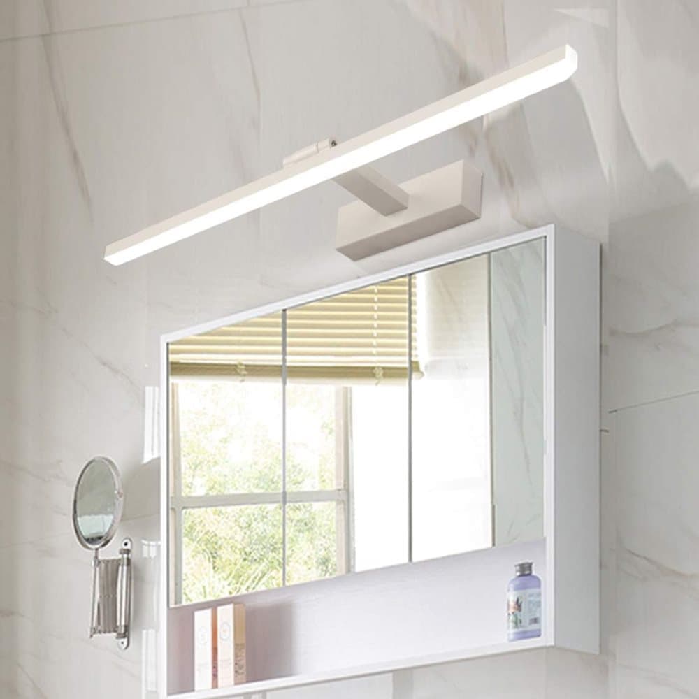 Wall light LED for mirror, wall light 40 cm for bathroom, wardrobe and toilet(Silver) - Image 6