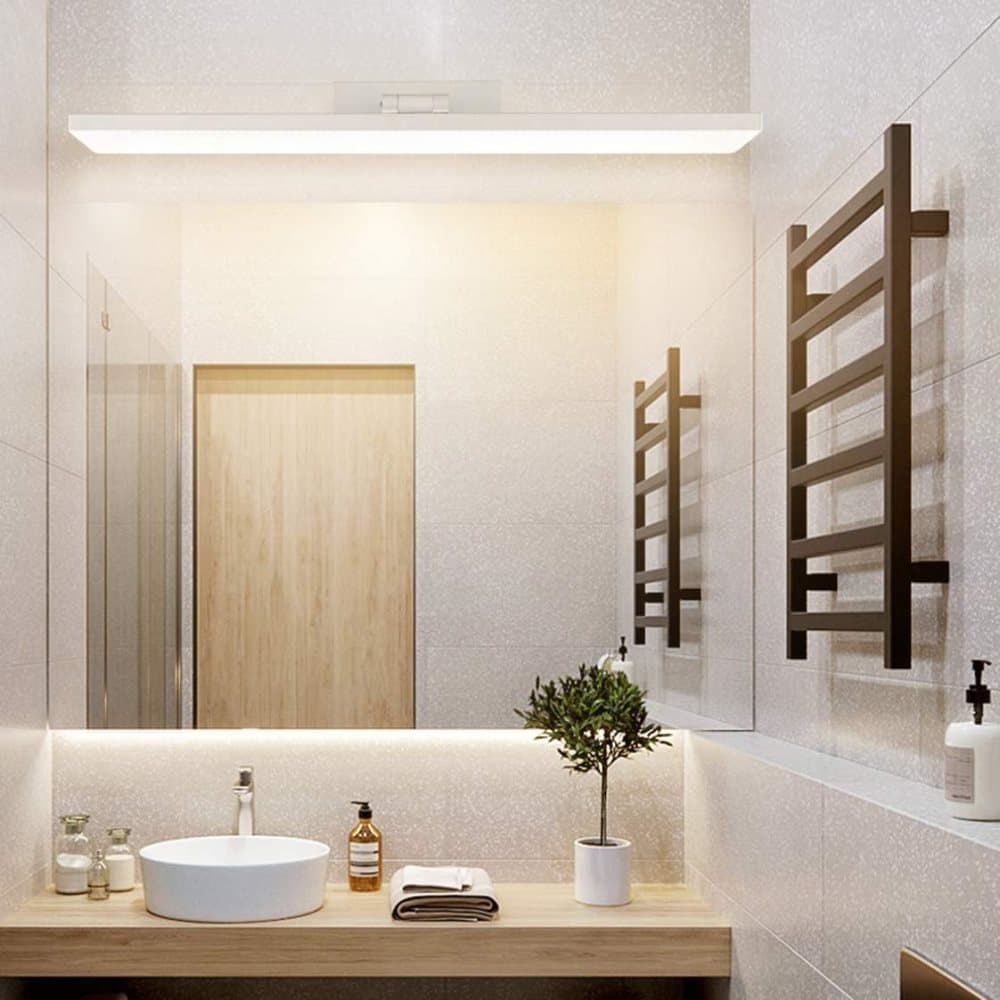 Wall light LED for mirror, wall light 40 cm for bathroom, wardrobe and toilet(Silver) - Image 8