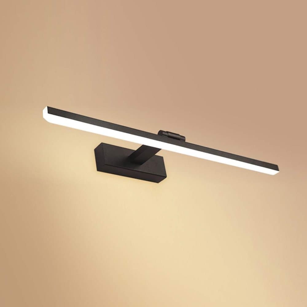 Wall light LED for mirror, wall light 40 cm for bathroom, wardrobe and toilet(Black) - Image 2