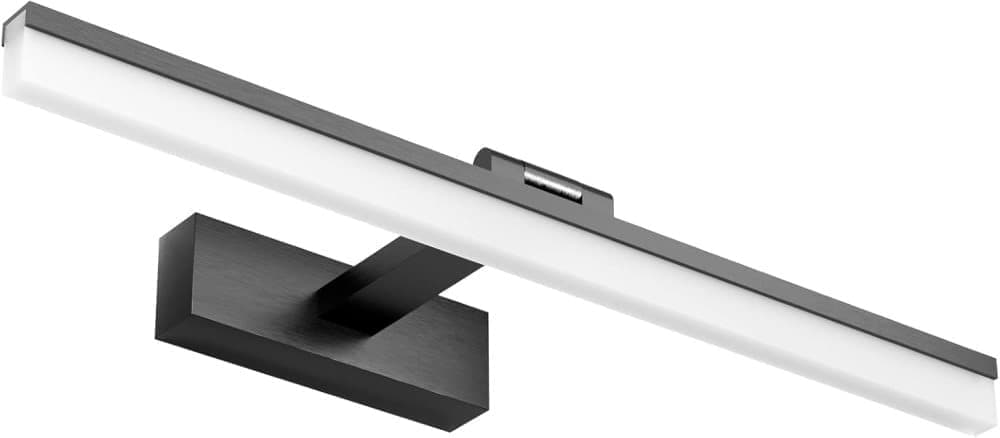 Wall light LED for mirror, wall light 40 cm for bathroom, wardrobe and toilet(Black) - Image 5