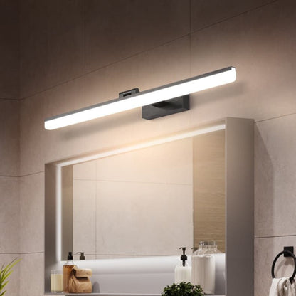 Wall light LED for mirror, wall light 40 cm for bathroom, wardrobe and toilet(Black) - Image 6