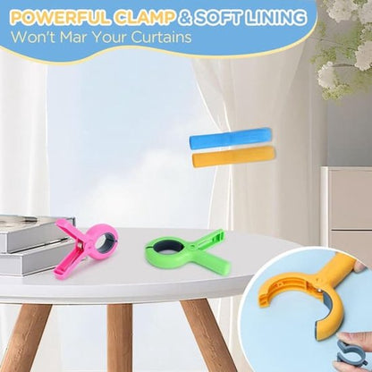 Large Clothes Pegs - 8-Pack Towel Clips - Suitable for Sunbeds, Swimming Pools and Cruise Ships - Image 4