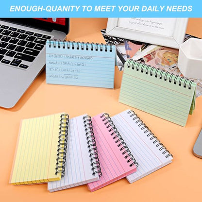 Color Notebooks - American Notepads - Index Card Notebooks - Vocabulary Books - Small Books - 6-Pack - Image 2