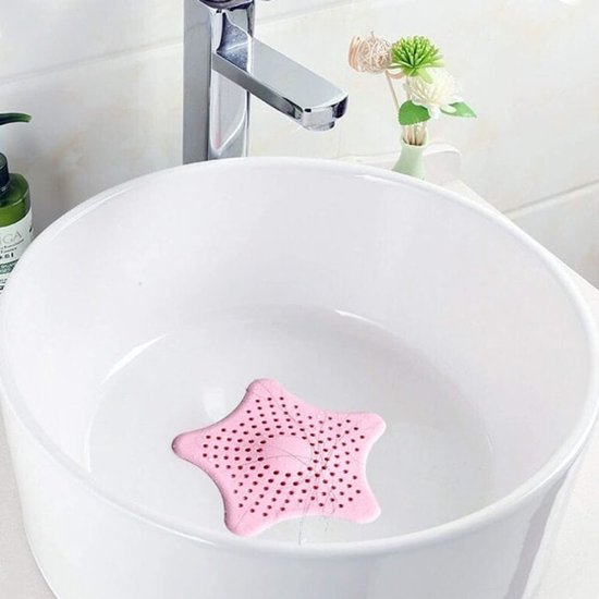 Filter 5-pack - Silicone hair filter for bathtub drain - Drain cover with strong suction cup - Anti-clogging sink strainer - Image 4