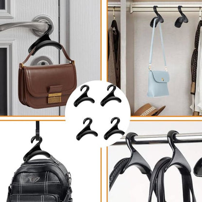 Clothes hanger - Wardrobe - Handbag organizer - Hook rack organizer for handbags and backpacks - 10 pieces - Image 4
