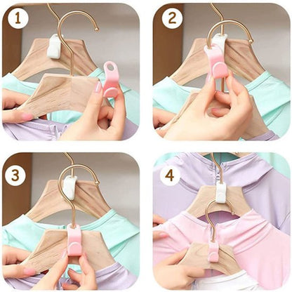 Coat Hooks - 60 pieces - Hangers/Hooks - Pink and Blue - Thickened S-shaped - Image 2