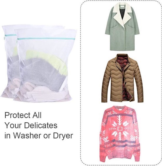 Large laundry bag - Laundry bag - 90x110cm - Laundry bag - 2 pieces - Image 3