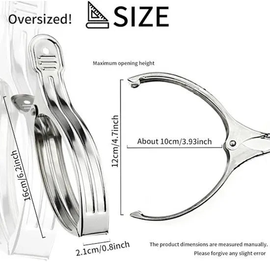 Clothes pegs - Open windproof clips - Clothes pegs - Sock racks - Quilt drying clips - 8 pieces - Image 5