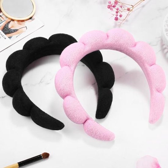 Headband - for face washing or facial care - Headband - Soft cosmetic headband for face washing, facial mask and skin care - Image 2