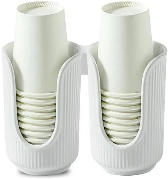 Ceramic countertop cup holder - Bathroom cup holder - Small countertop accessory - For sinks, bathrooms, kitchens and dining rooms - Image 2