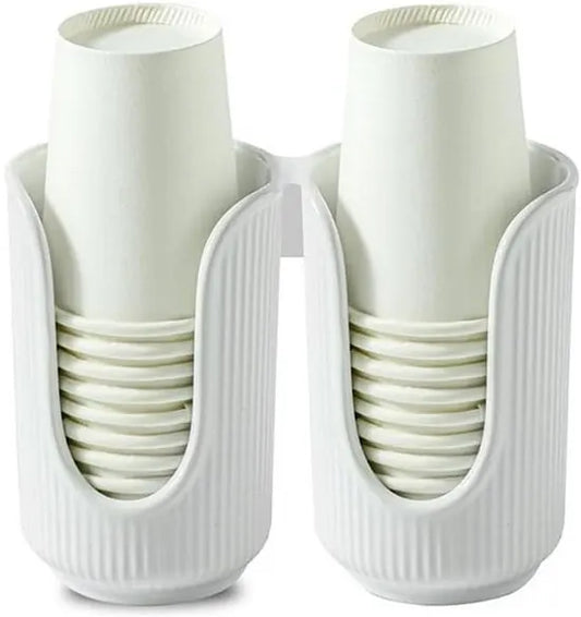 Ceramic countertop cup holder - Bathroom cup holder - Small countertop accessory - For sinks, bathrooms, kitchens and dining rooms - Image 2