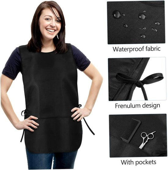 Apron - Waterproof Craft Apron - Cleaning Apron - With Pockets - For Painting - Cleaning - Image 2