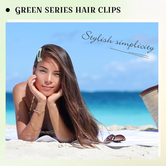 9-pack flat hair clips for women, flat claw clips for girls, suitable for thick and fine hair, 3 sizes, crocodile leather hair clips, matte hair clips, non-slip, French hair accessories - Image 4