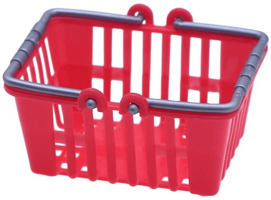 Children's shopping basket set 12-piece - small toys - shopping basket - model - children's play house - play ornaments - Image 3