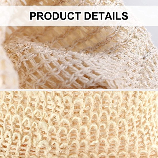 8-Piece Soap Storage Bag - Soap Bag Set - Exfoliating Mesh Soap Bags - Foaming & Fast-Drying In-Shower Soap Holders - Soap Leftover Holder - Image 2