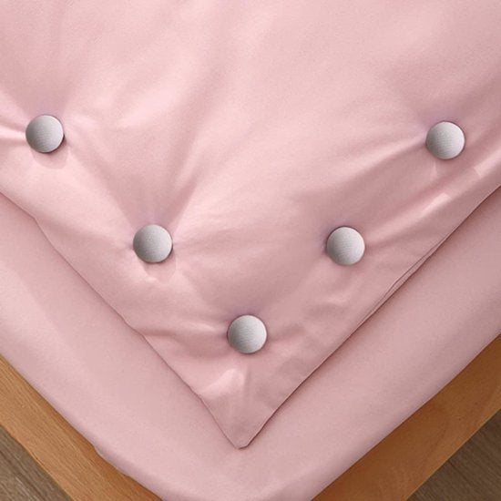 Duvet cover clips - 12 pieces - Duvet cover holders - Non-slip duvet cover clips - Suitable for blankets, sheets, curtains, socks, mattress covers - White - Image 3