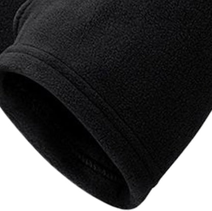 Gloves - Half-finger gloves - Warm winter gloves - Suitable for commuting, office work and driving - Black - Image 2