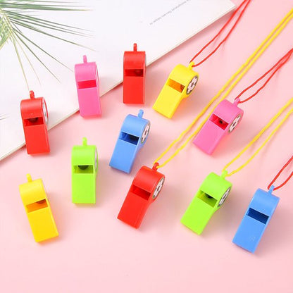 Soccer Whistles - Stadium Cheering Accessories - 24-Piece Set - Sports Whistles - Soccer | Football | Soccer Sticker Whistles (with String) - Image 3