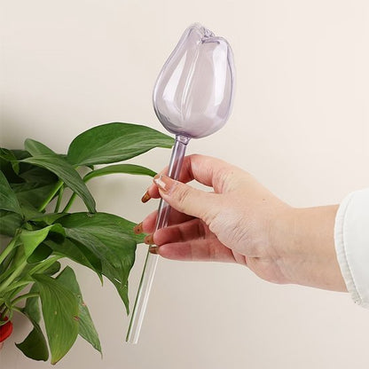 Automatic Watering Balls - 4 Pieces - Tulip-Shaped Automatic Watering Balls - Plant Waterers - Plastic Watering Balls - Suitable for Indoor and Outdoor Plants - Image 8