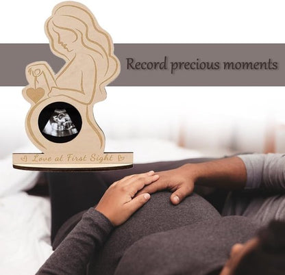 Memorial Photo Frame - Baby Ultrasound Memorial Frame - Newborn Memorial Stand - Style B - Image 2