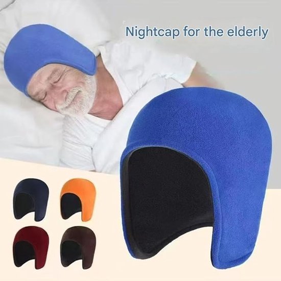 Winter hat for men and women – Thermal, windproof hat with ear flaps, ideal for sleeping, motorcycling and outdoor activities (Blue) - Image 5