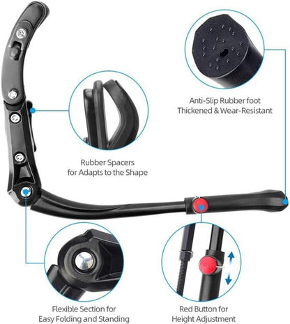 Bicycle stand - Adjustable bicycle stand - Bicycle support - Suitable for wheels from 24 to 29 inches - Image 7