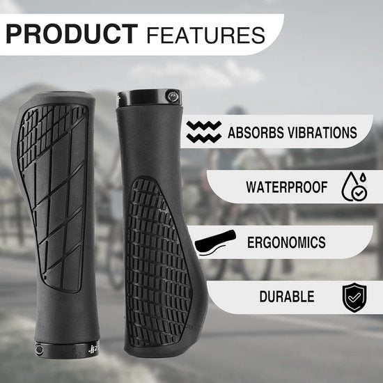 Bicycle grips - Mountain bike grips - 1 pair, including installation tools - Ergonomic bicycle grips | Green Gripps - Image 8