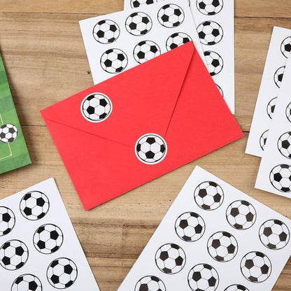 Football Stickers - Waterproof Vinyl Stickers - Suitable for laptops, water bottles, notebooks and mobile phones - Ideal gift for football players, teams and fans - Sports Stickers - 10 sheets, 120 pieces - Image 5