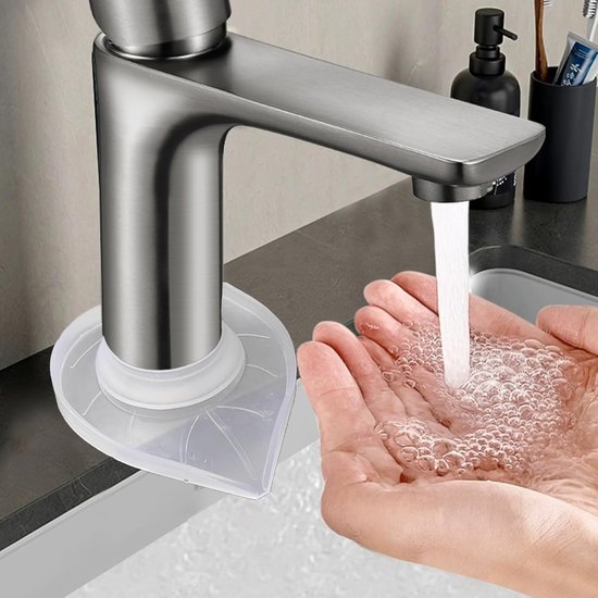 Tap mats - 2 pieces - Kitchen taps and sinks - Waterproof tap covers - Splash guard, limescale protector, waterproof cover for bathroom taps - Image 7